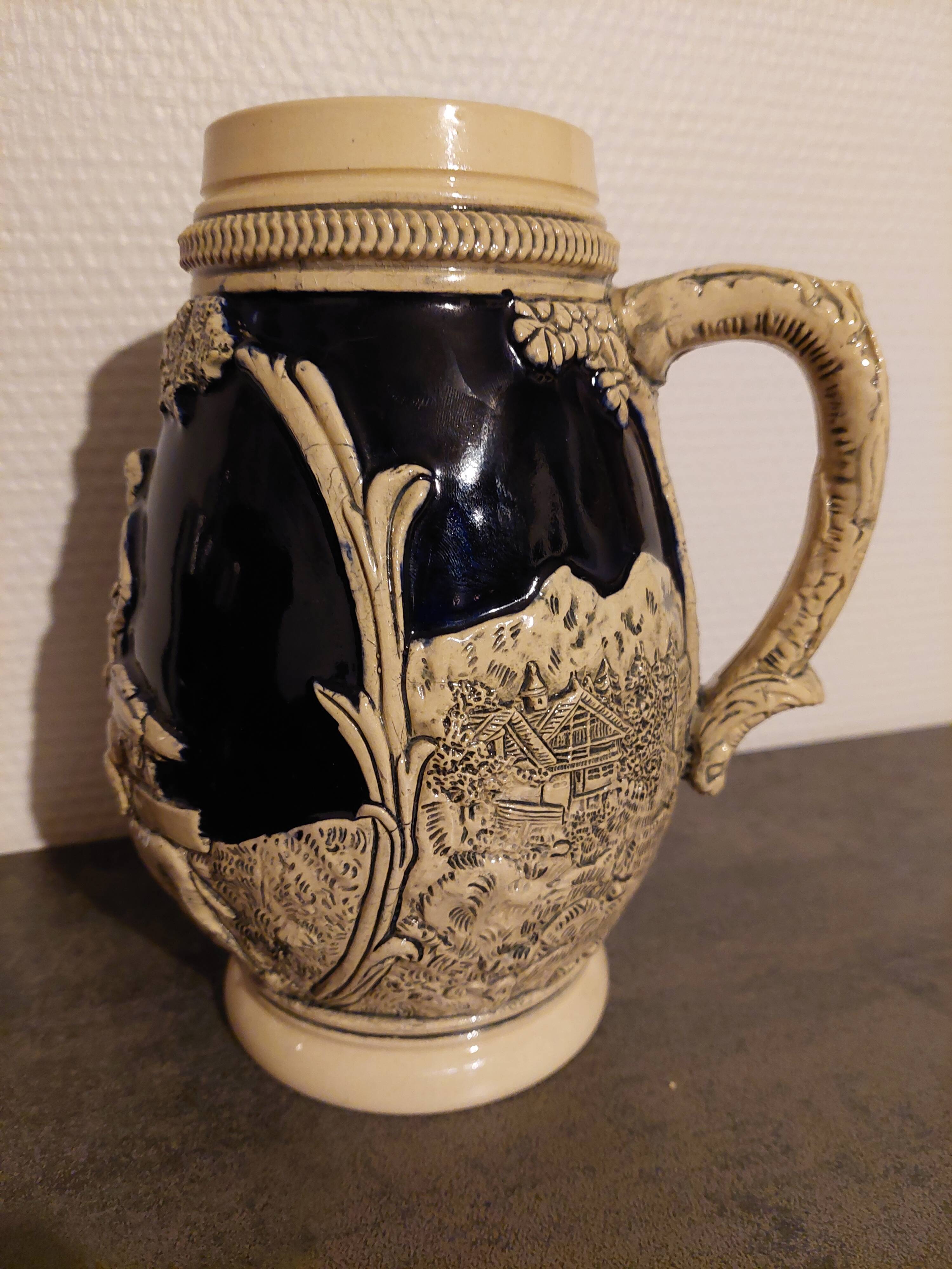 Old western beer mug germany