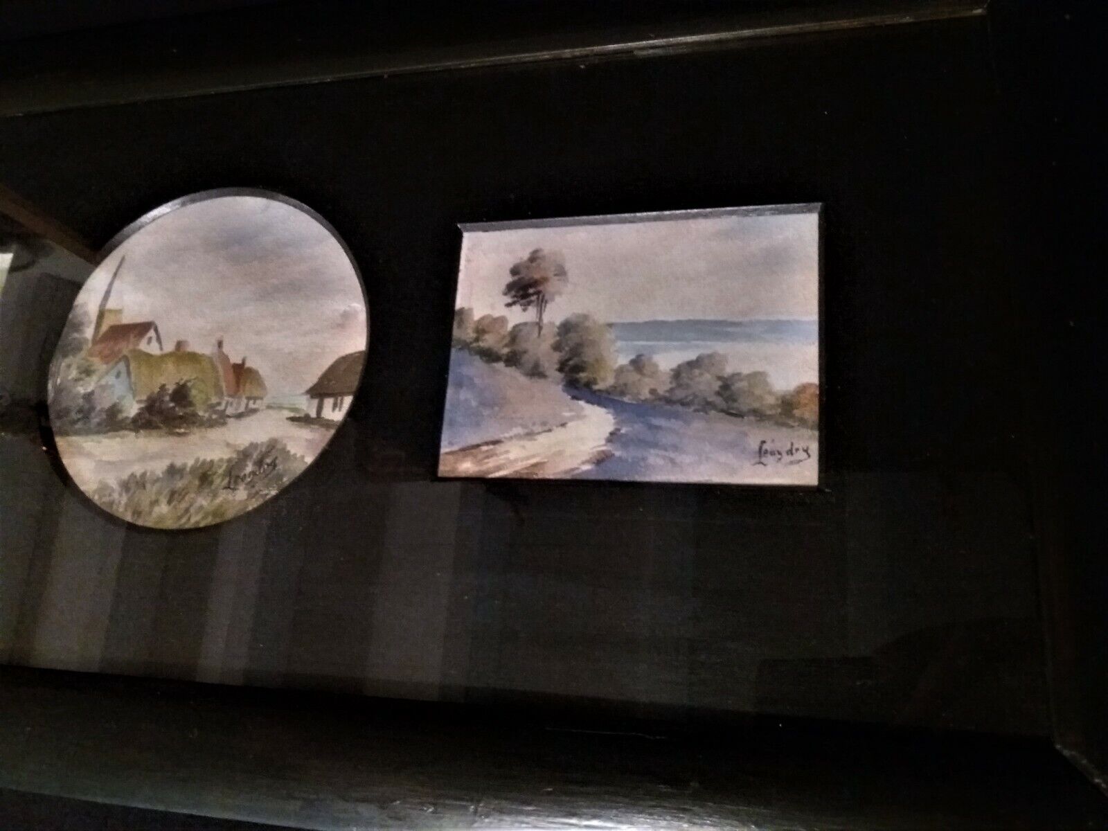 Watercolor landscapes