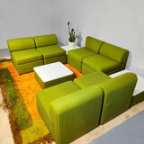 Vintage Bohemian modular sofa 'Tetris'
