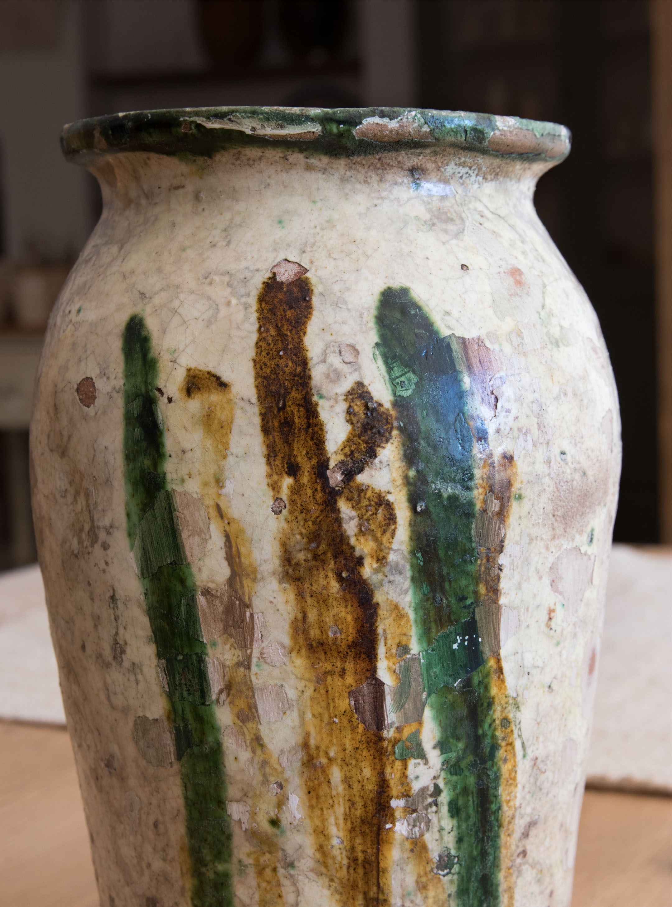 Vase en céramique italien antique XIX Siècle
