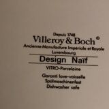 4 plates Villeroy & Boch naïve decorations