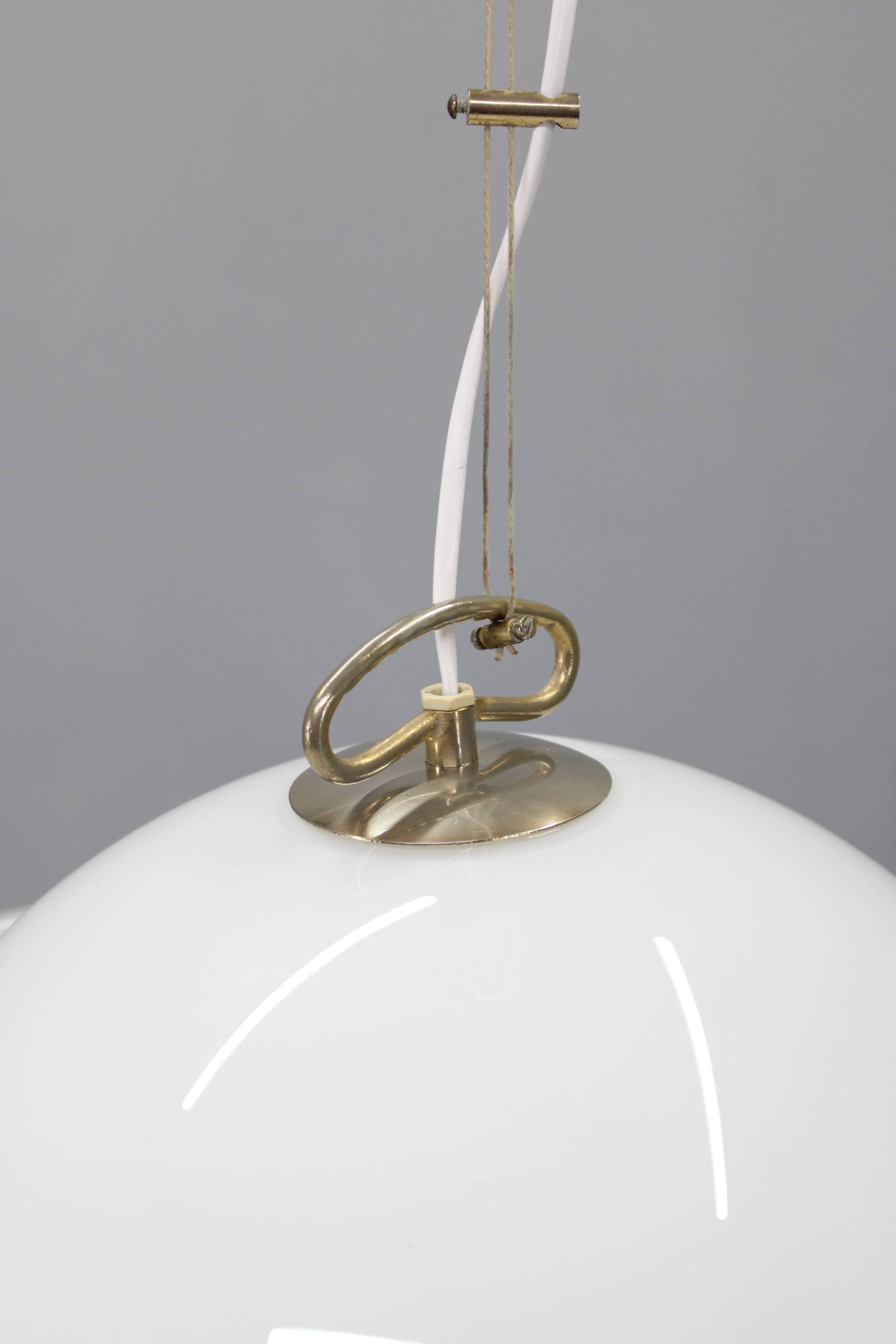 Murano glass pendant light, Italy, 1970s