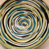 Spiral Pattern Salad Bowl