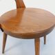 Chaise Mondor vintage de marque Baumann en bois des années 60