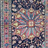 Ancient Persian carpet yazd 126x196 cm
