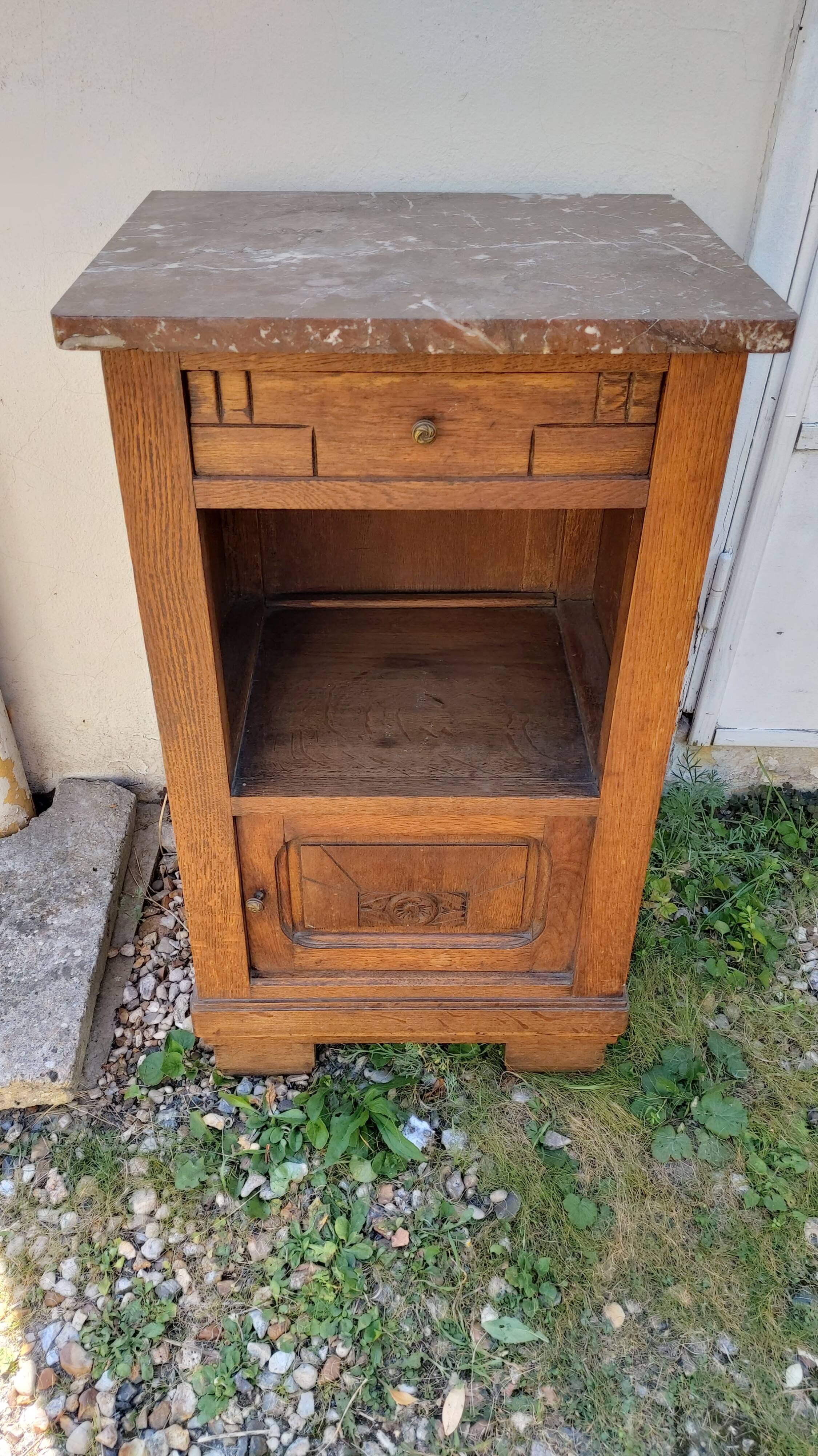 Art Deco bedside table