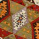 5x8 Soft Colors Persian Kilim Rug, Oushak Area Rug, 157x255Cm