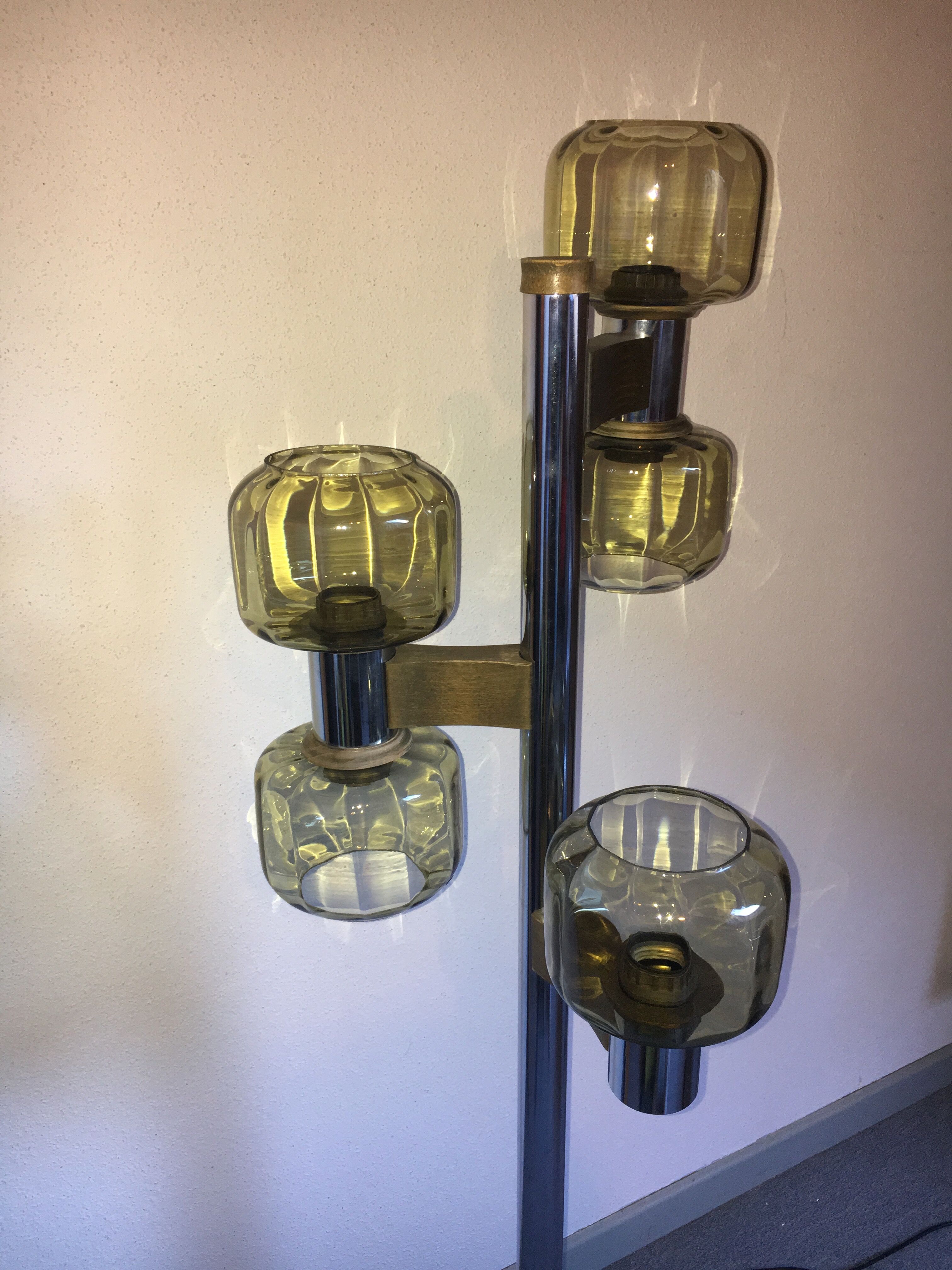 Balls 3 year arm floor lamp 70s