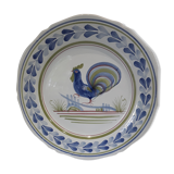 Rooster Henriot decoration plate