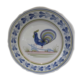 Assiette décoration Coq Henriot
