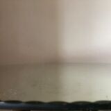 Round mirror beveled 1950