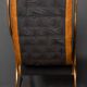Mid 20thc british made pair of leather rocking chairs c.1950