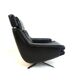 Chaise en cuir ESA 802 de Werner Langenfeld