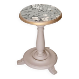 Old pedestal table restyled