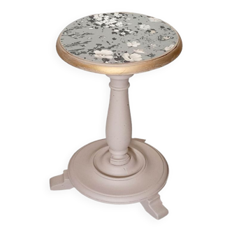 Old pedestal table restyled