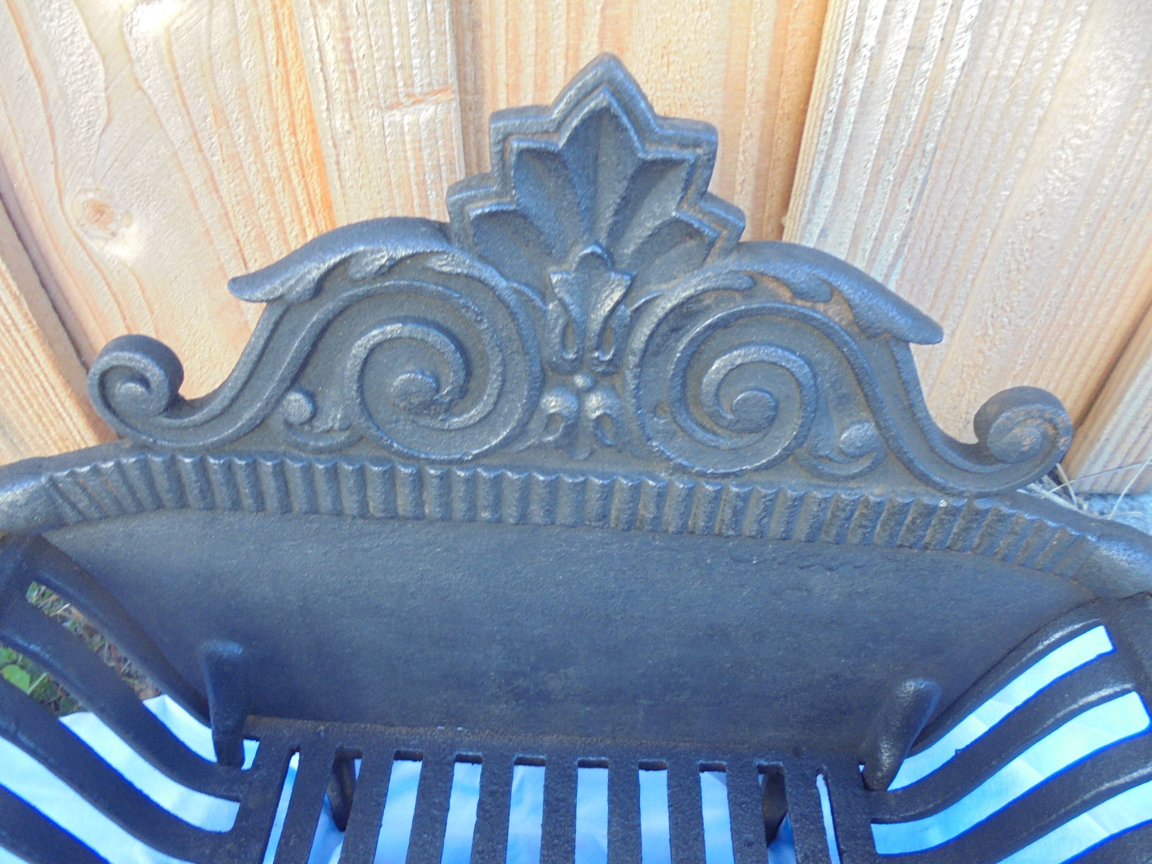 Old chimney ember holder log holder