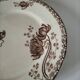 Set of 4 Sarreguemines plates, Royat model, 19th century, early 20th century
