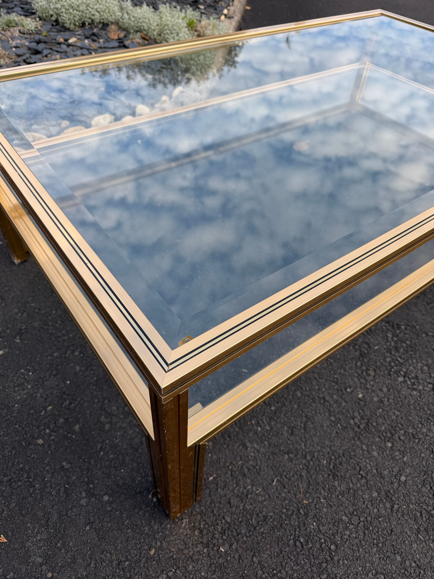 Large coffee table Pierre Vandel