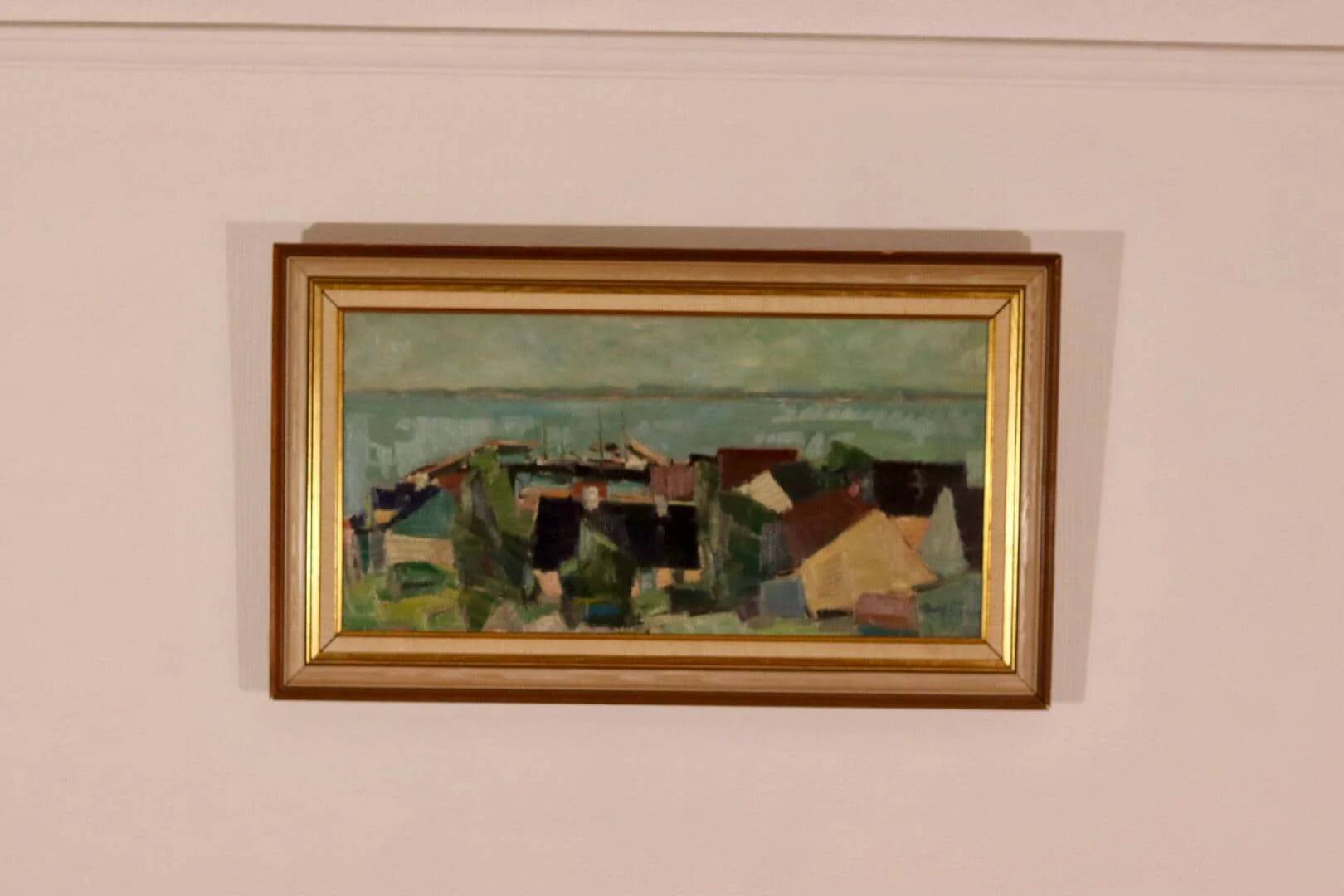 “Coastal Village” by K. Berndström