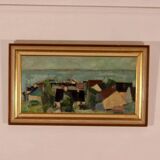 “Coastal Village” by K. Berndström