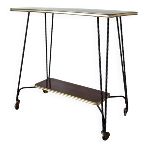 Desserte roulante/table - formica