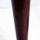 Pair of wood and stone candlesticks