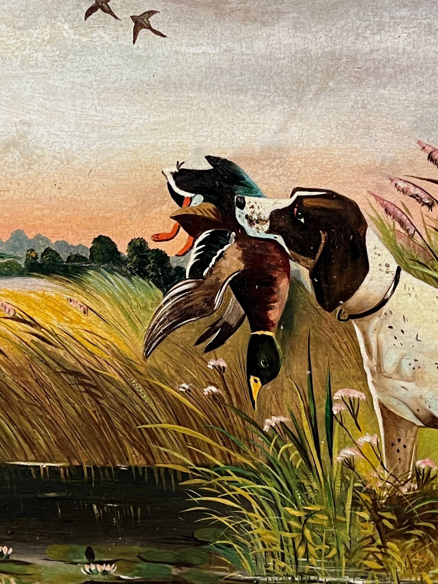 Gaston Corbier (1869–1945), "Duck Hunting."