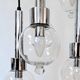 Abo Randers cascade 5 drop lamp for A/S Denmark 1970s