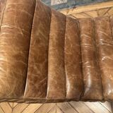 LC4 chaise longue style – patinated camel leather