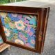 Louis XVI buffet renovated in solid oak from the 19th century, 140cm.