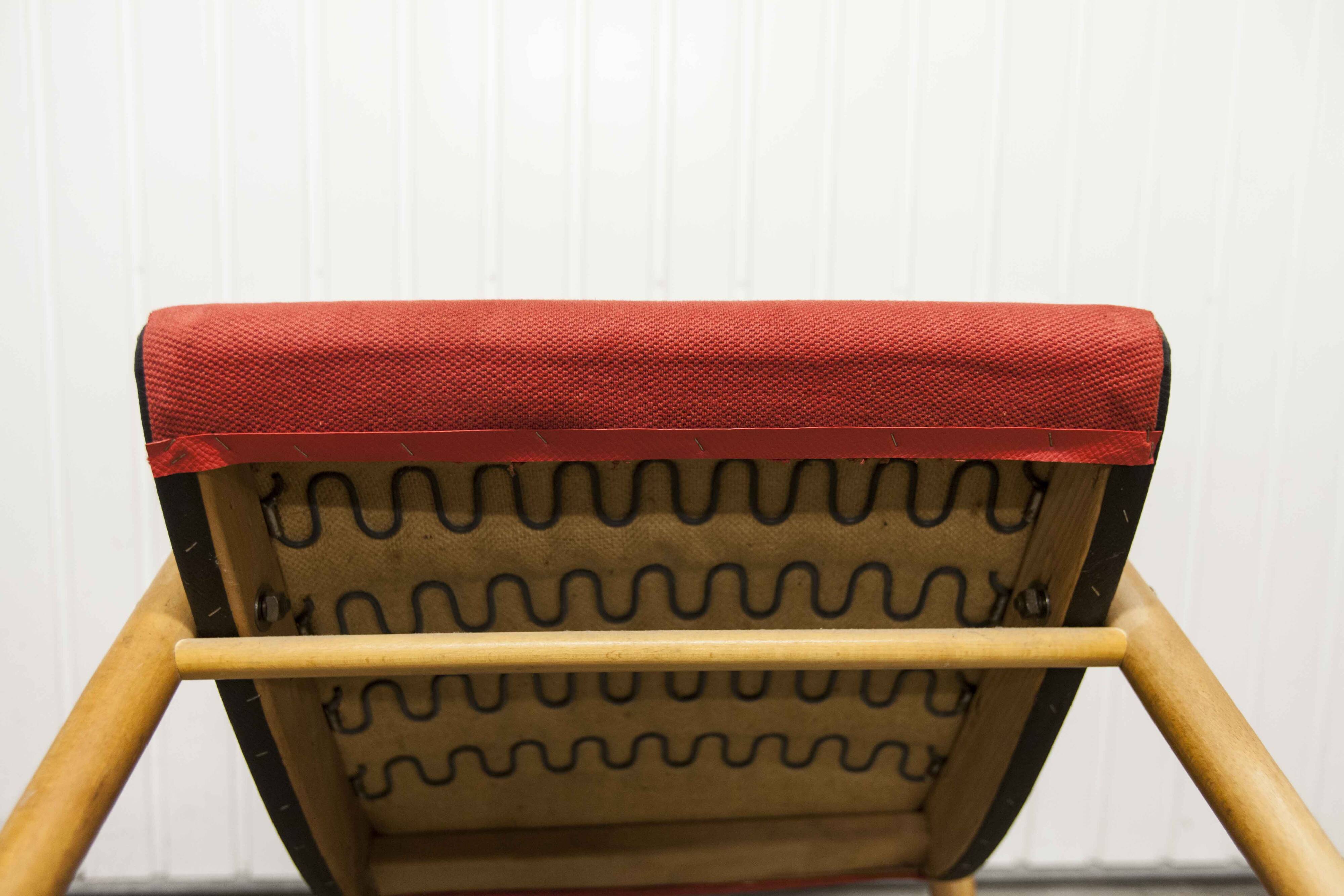 Scandinavian rockabilly armchair 1950s