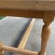 Solid oak farmhouse table