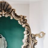 Golden angel mirror