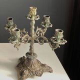 Pair of 5-light candlesticks
