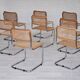 1980s, Italian design, set of 8 chairs, original good condition.