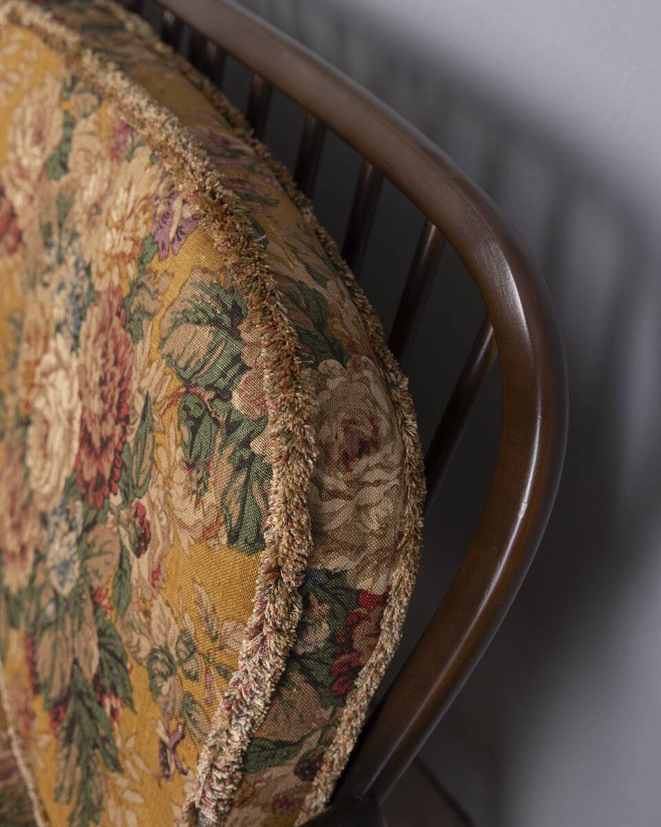 VINTAGE WOODEN SOFA FROM THE 1960S DESIGNED BY L. ERCOLANI FOR ERCOL