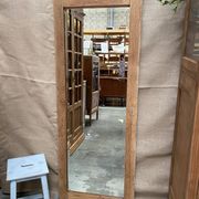 Miroir en pied en chêne
