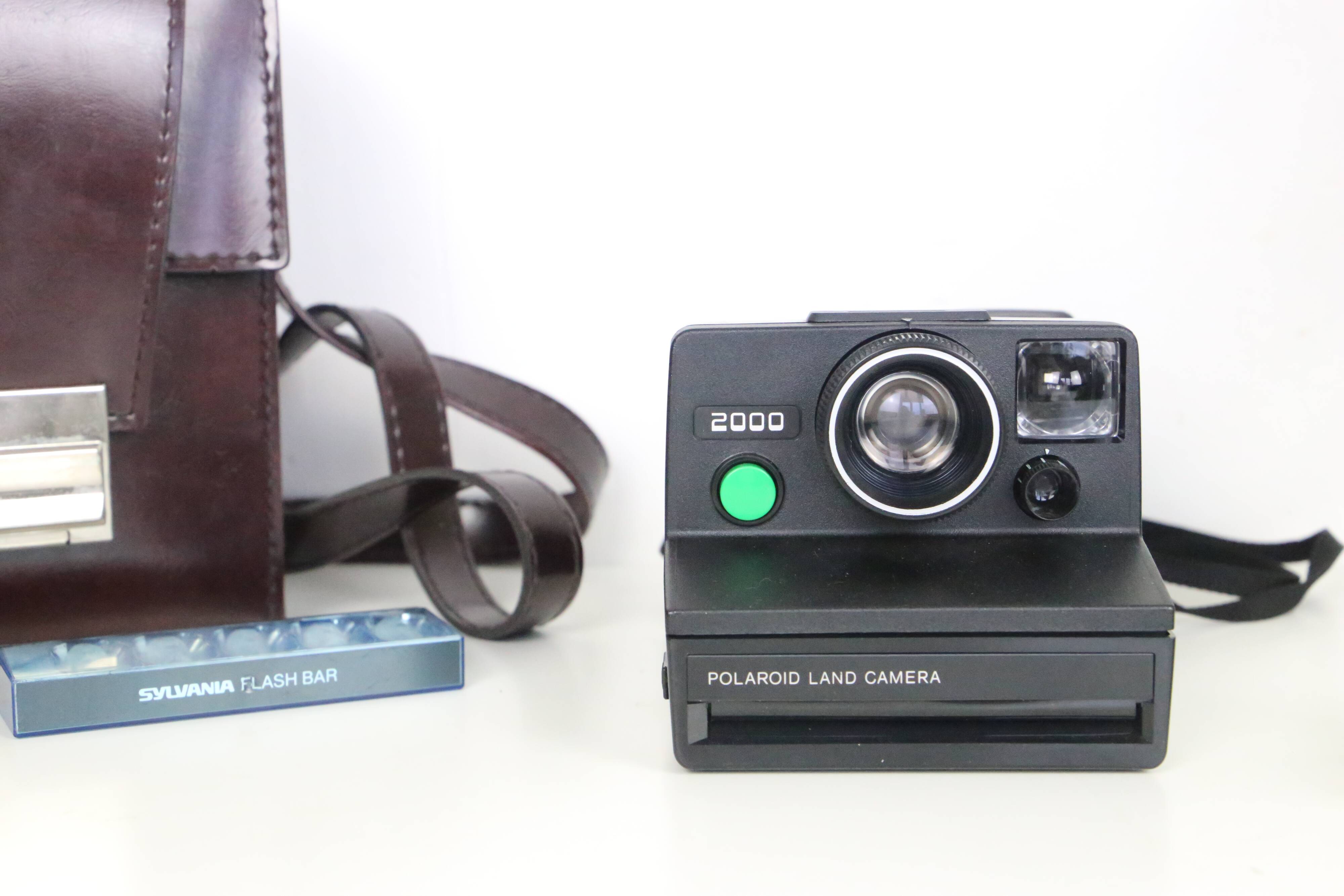 Polaroid 2000, Land Camera, SX 70 film, tested, in operation, vintage!