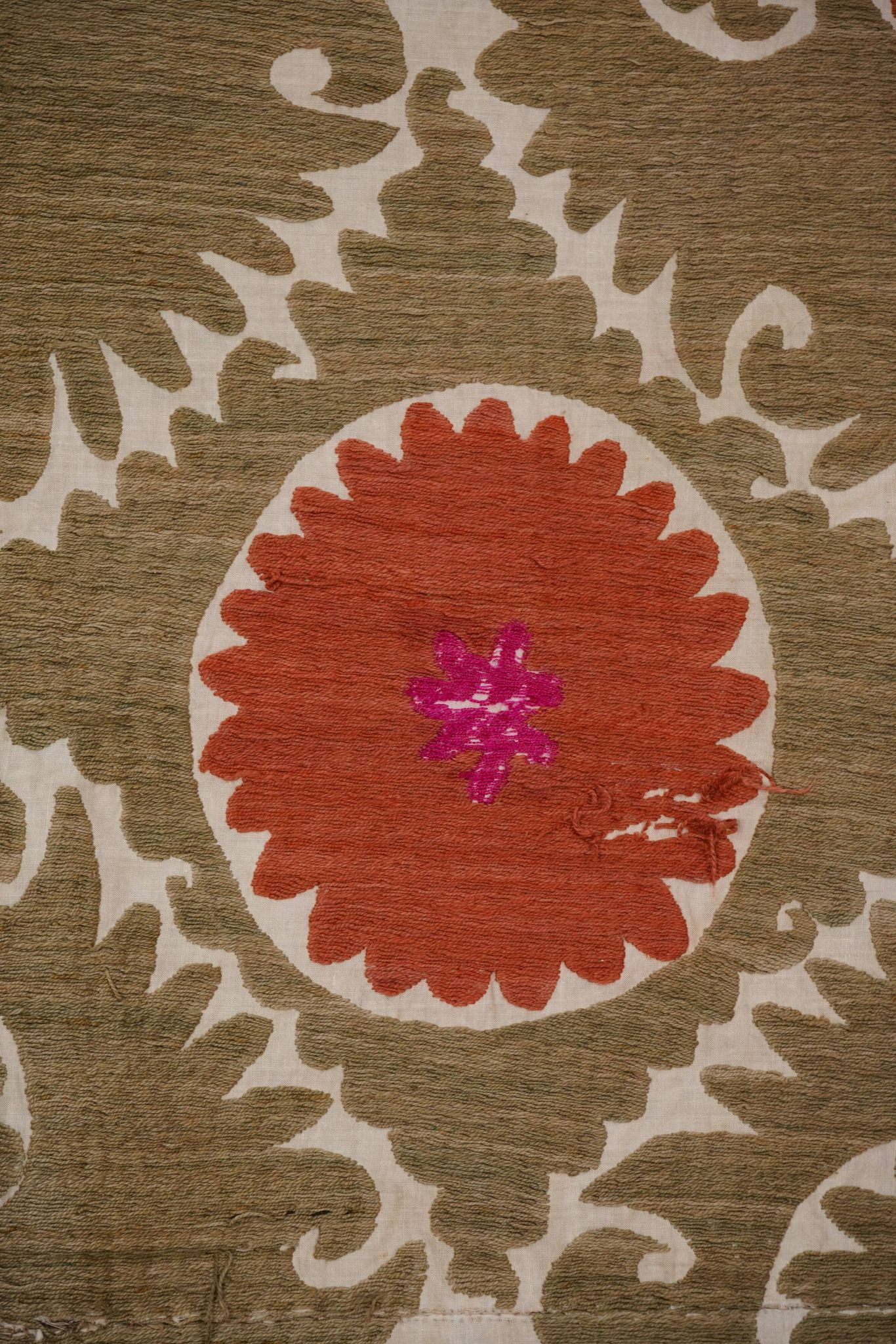 Hand-knotted rug, vintage Turkish rug 210x315 cm
