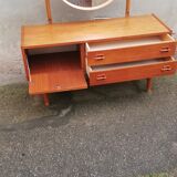 Scandinavian teak dressing table