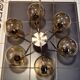 6-arm Scandinavian chandelier, 1960s, Hans Agne Jakobsson model T372/12