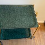 Serving rolling folding table Textable Vintage platforms