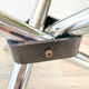 Round tripod table in smoked glass Roche Bobois 70