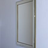Vintage wall mirror by Deknudt, Belgium 1970