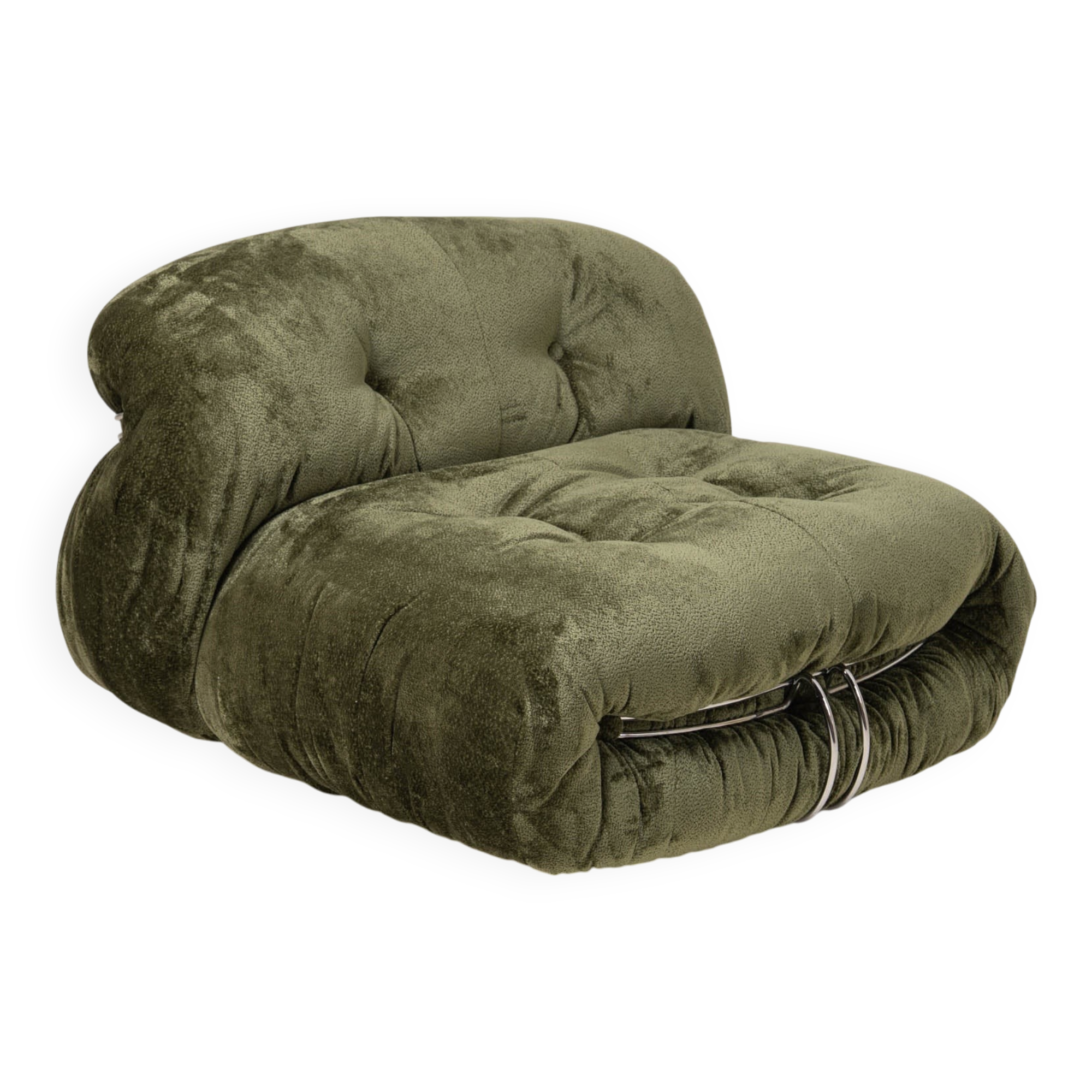 Soriana Lounge Chair by Afra & Tobia Scarpa for Cassina, Italy