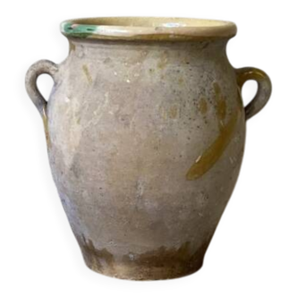 Small terracotta jar