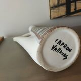 Ceramic pitcher " rum " roger capron , vallauris