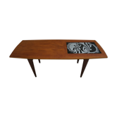 Scandinavian teak coffee table