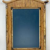 Miroir Palm Regency bambou rotin roseau