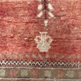 Vintage turkish oushak rug 150x86 cm carpet